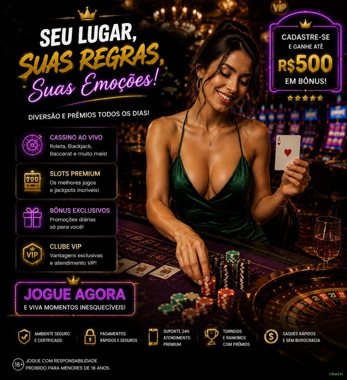 Dicas para ganhar na ckwin